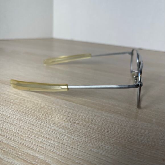 Randolph Engineering Aviator Sunglasses 5 1/2 Matte Chrome Frames Only - Picture 10 of 10